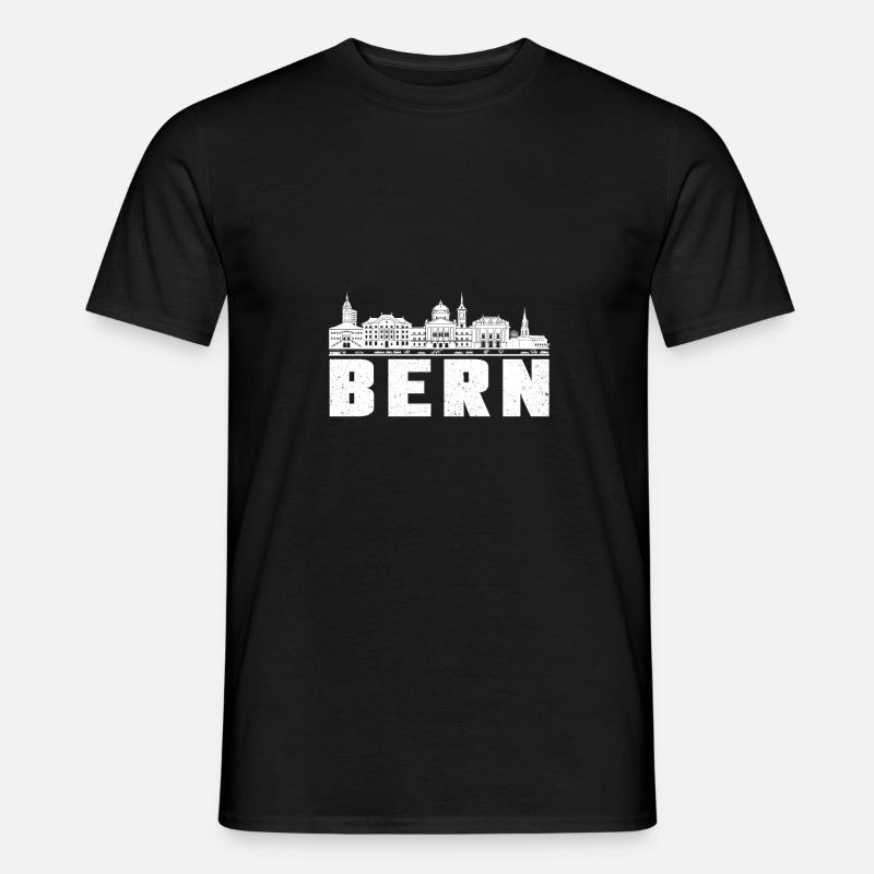 Bern - Männer T-Shirt - Schwarz