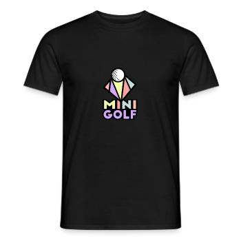 -golf - T-shirt homme - noir - Devant - AI Model Male 178 light (178cm)