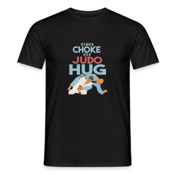 It s A Judo Hug Special Sport - Männer T-Shirt - Schwarz - Vorne - AI Model Male 178 light (178cm)
