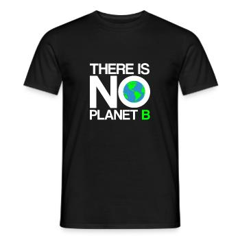 Erde - Earth Day Umweltschutz - Männer T-Shirt - Schwarz - Vorne - AI Model Male 178 light (178cm)