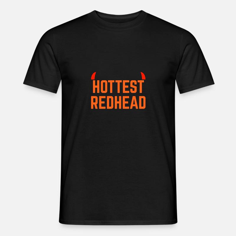 Plus chaud REDHEAD HALLOWEEN DEVIL FRECH - T-shirt homme - noir