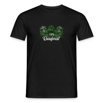 Regenwald Tropen Umweltschutz Natur Klimawandel - Männer T-Shirt - Schwarz - Vorne - AI Model Male 178 light (178cm)