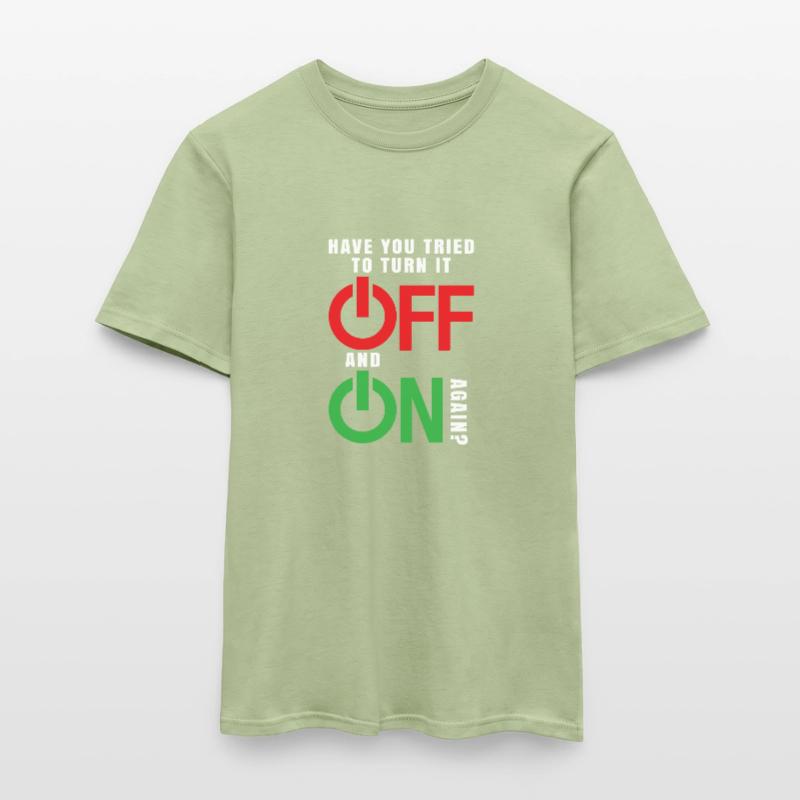 Programmierer Computer Techniker It Shirt Geschenk Männer T-Shirt