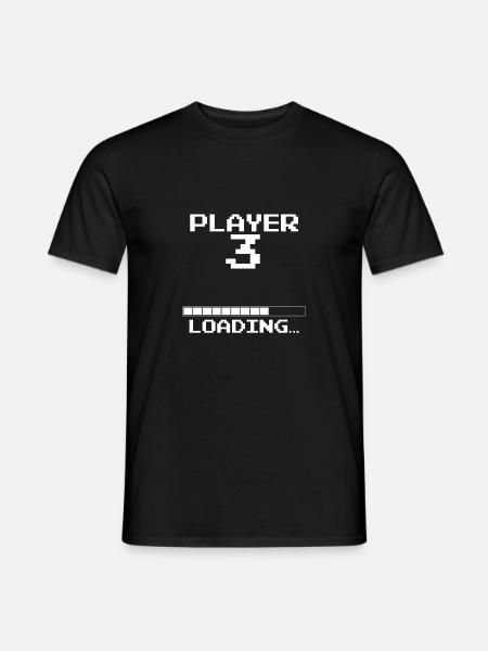 Player 3 Loading Enceinte Cadeau - T-shirt homme - noir