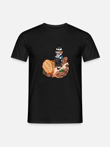 Camino de Santiago Way of St. James hikers pilgrims - Men's T-Shirt - black