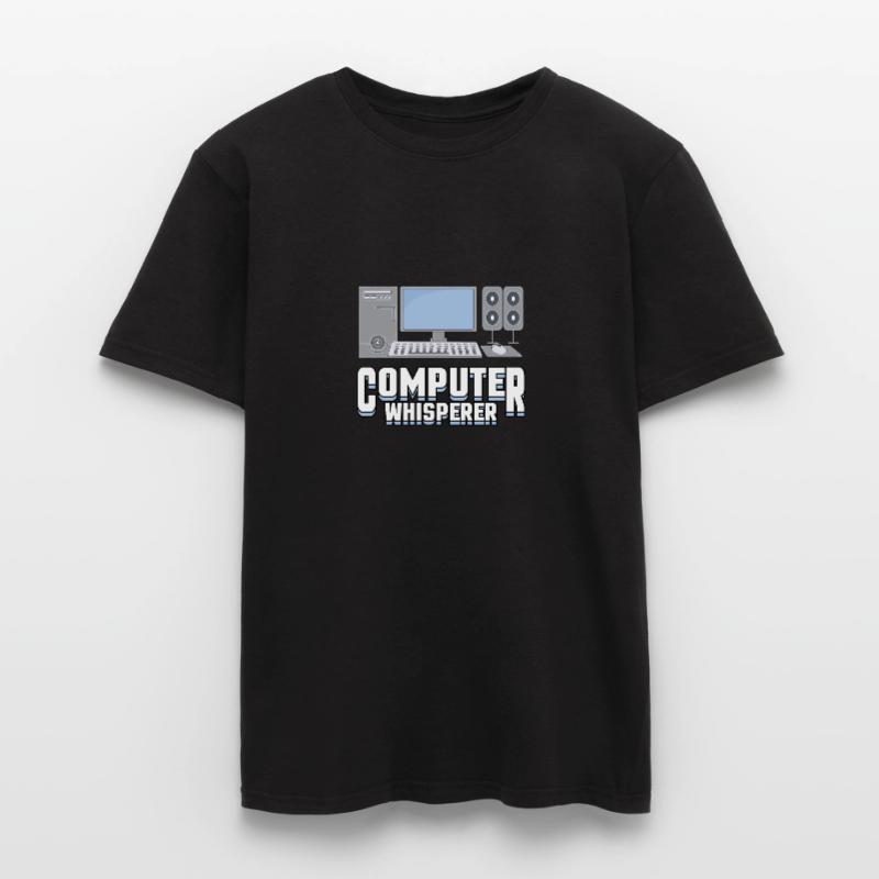 Computer Whisper Computer Scientist Student Men's T-shirt