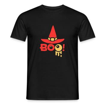 Halloween - Men's T-Shirt - black - Front - AI Model Male 178 light (178cm)