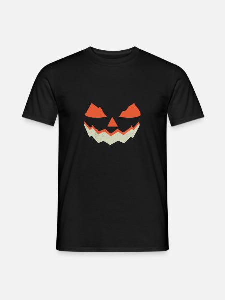Costume de vampire sorcière Halloween zombi citrouille - T-shirt homme - noir