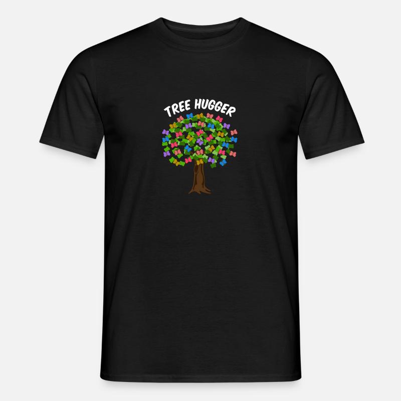 der Hugger - Männer T-Shirt - Schwarz