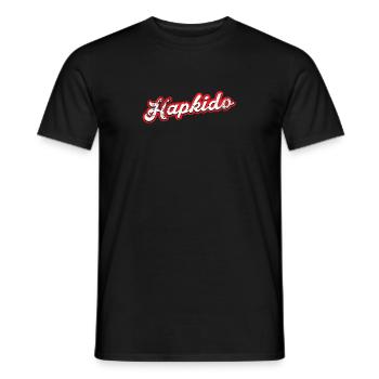 hapkido - vintage & distressed - Men's T-Shirt - black - Front - AI Model Male 178 light (178cm)