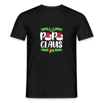 Drôle Joyeux Noël 2018 Père Klaus Cadeau - T-shirt homme - noir - Devant - AI Model Male 178 light (178cm)