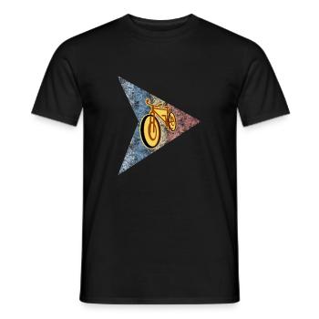 Vélo Vélo Hobby motif - T-shirt homme - noir - Devant - AI Model Male 178 light (178cm)