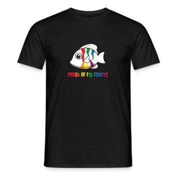 LGBT - Gay - Gay Pride - Gift - Men's T-Shirt - black - Front - AI Model Male 178 light (178cm)