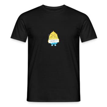 Cooles Nerd Monster Geek Schlaukopf - Männer T-Shirt - Schwarz - Vorne - AI Model Male 178 light (178cm)
