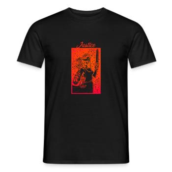 Tarot Cards Mystic Alchemy Destiny Clairvoyance - Men's T-Shirt - black - Front - AI Model Male 178 light (178cm)