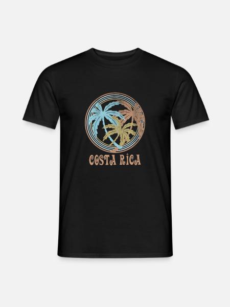Costa Rica - Men's T-Shirt - black