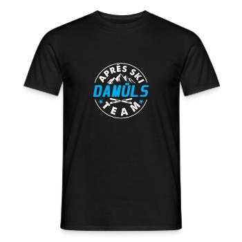 Apres Ski Damüls équipe vacances de ski cadeau - T-shirt homme - noir - Devant - AI Model Male 178 light (178cm)