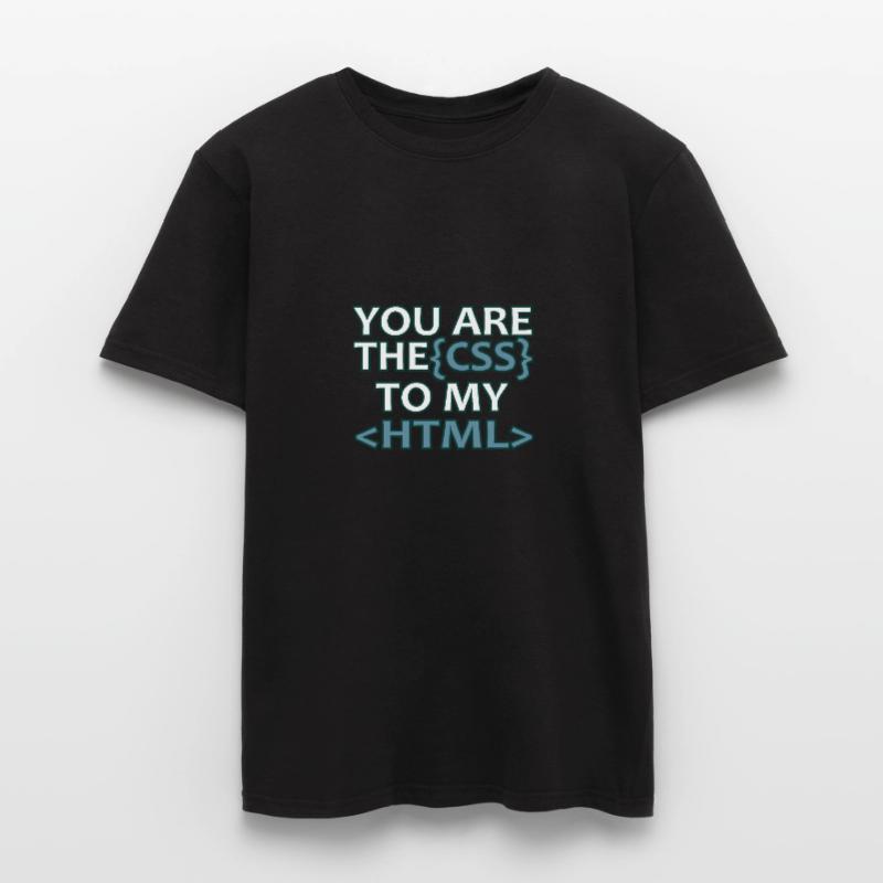 Développeur Web CSS HTML Informatik Funny gift T-shirt homme