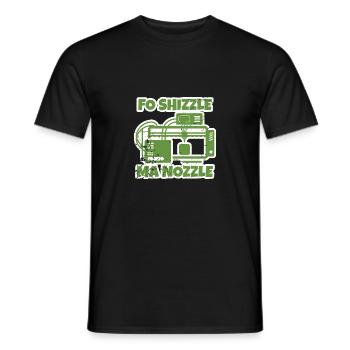 3D Printing Gift Funny Saying 3D Print - Men's T-Shirt - black - Front - AI Model Male 178 light (178cm)