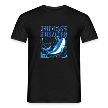 Thon licorne jeu de mots Drôle de sort cadeau - T-shirt homme - noir - Devant - AI Model Male 178 light (178cm)