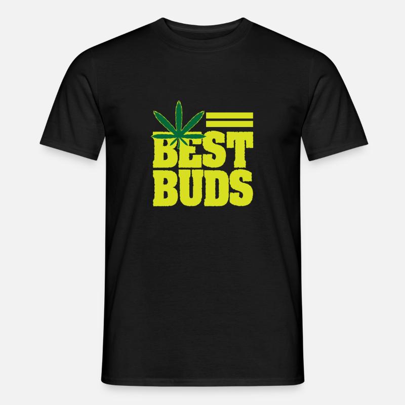 Best Buds - Männer T-Shirt - Schwarz