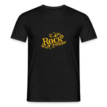 Rock concert - Men's T-Shirt - black - Front - AI Model Male 178 light (178cm)
