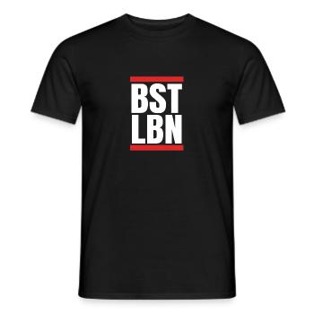 Beste Leben Lustig Cool Spruch Geschenk Hip Hop - Männer T-Shirt - Schwarz - Vorne - AI Model Male 178 light (178cm)