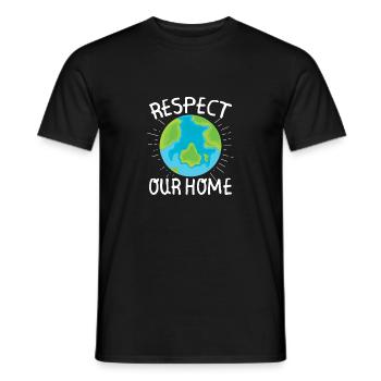 Protection du climat Fridays For Future Demo Climat - T-shirt homme - noir - Devant - AI Model Male 178 light (178cm)