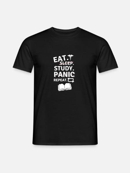 Medizin Student ideale Geschenkidee Ärzte Shirt - Männer T-Shirt - Schwarz