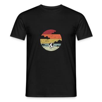 Idée de cadeau de voyage parfaite chemise cadeau voyage - T-shirt homme - noir - Devant - AI Model Male 178 light (178cm)