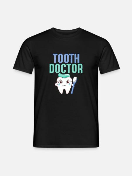 Tooth Doctor Dentist Gift - Men's T-Shirt - black