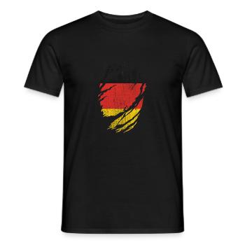 germany - Männer T-Shirt - Schwarz - Vorne - AI Model Male 178 light (178cm)