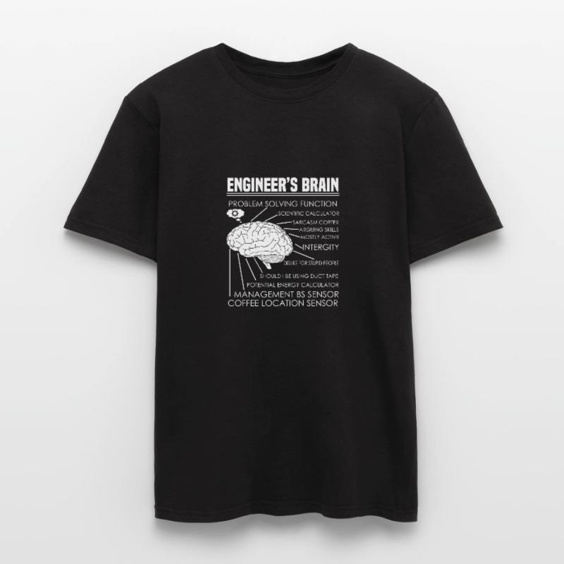 Engineer's Brain Problem Solving Männer T-Shirt