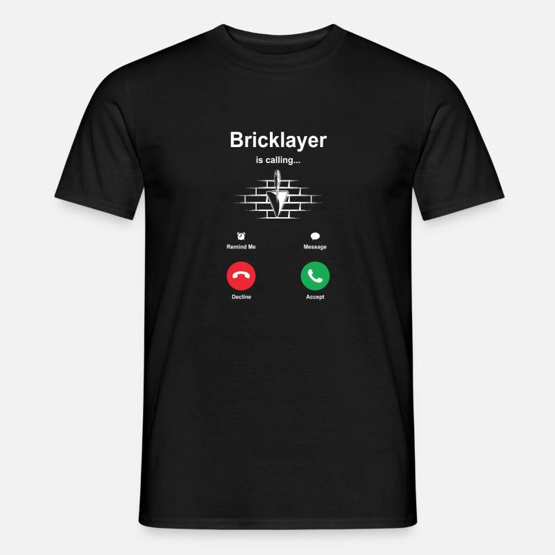 Bricklayer - Men's T-Shirt - black