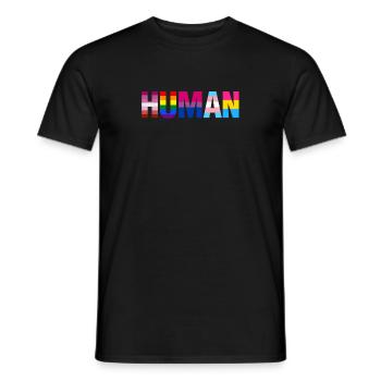 LGBtT Égalité des genres Gay Pride Human Rights Fun G - T-shirt homme - noir - Devant - AI Model Male 178 light (178cm)