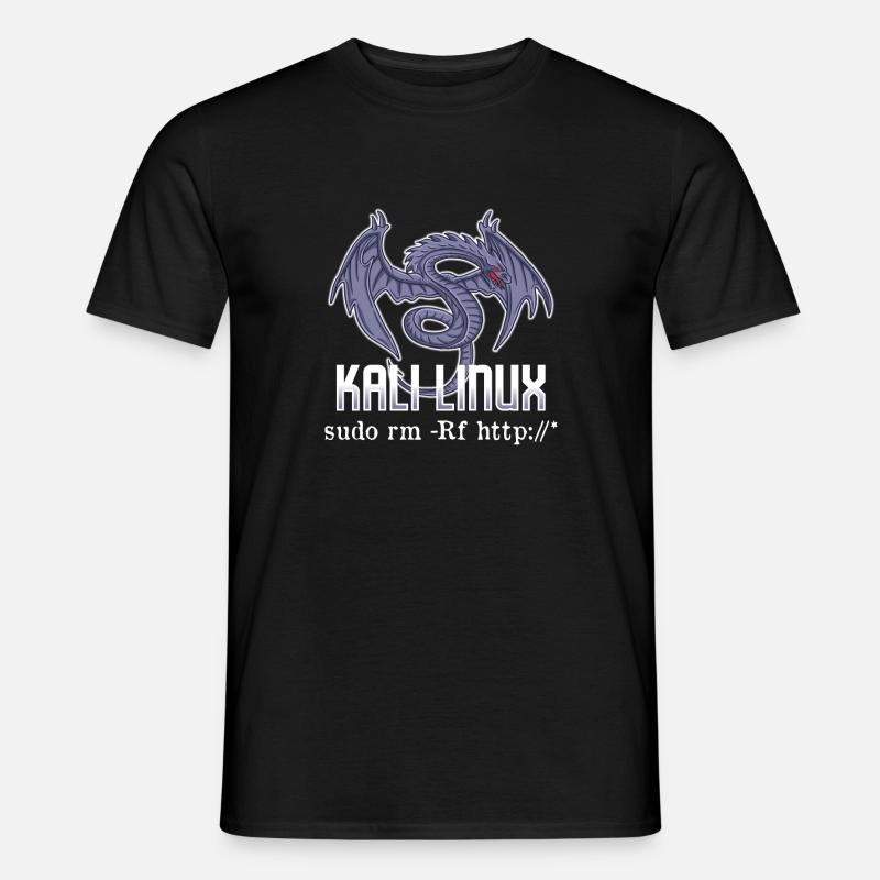 sudo rm-RF http://* Kali Linux - Männer T-Shirt - Schwarz