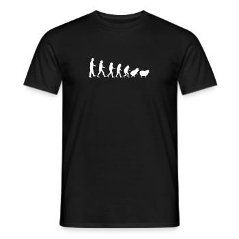 Verschwörungstheoretiker Sheeple Cute Sheep To People F. - Männer T-Shirt - Schwarz - Vorne - AI Model Male 178 light (178cm)