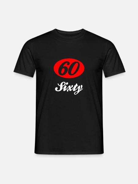 Sixties 60 - T-shirt homme - noir