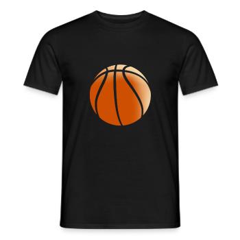 Basket-ball - T-shirt homme - noir - Devant - AI Model Male 178 light (178cm)