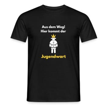 Lustig Jugendwart Freiwillige Feuerwehr Geschenk - Männer T-Shirt - Schwarz - Vorne - AI Model Male 178 light (178cm)
