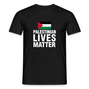 Cadeau amusant Palestinien Lives Matter - T-shirt homme - noir - Devant - AI Model Male 178 light (178cm)