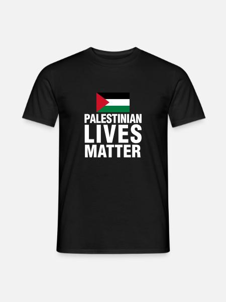 Palestinian Lives Matter Fun Gift - Men's T-Shirt - black