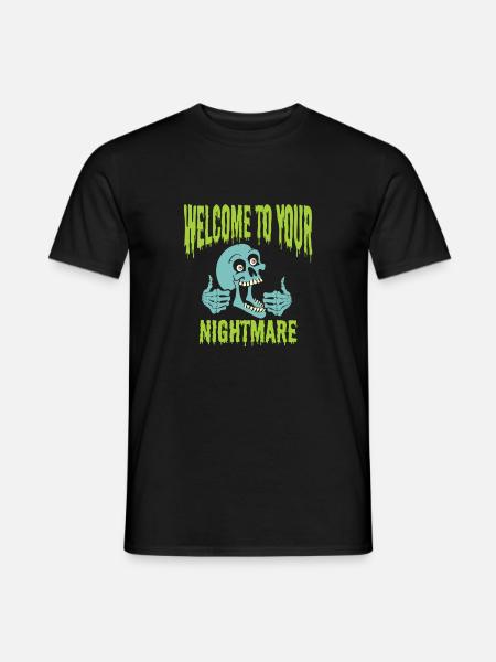 Halloween, it's your Nightmare - Men's T-Shirt - black