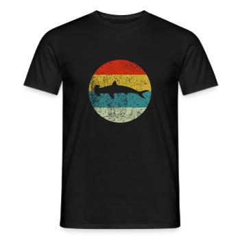 Hammerhai - Männer T-Shirt - Schwarz - Vorne - AI Model Male 178 light (178cm)