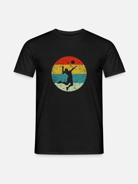 volley-ball - T-shirt homme - noir