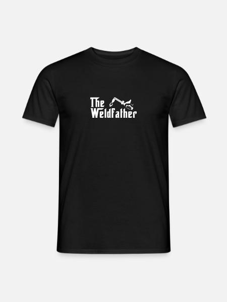 Le Weldfather Weld Weld Welding Funny Worker - T-shirt homme - noir