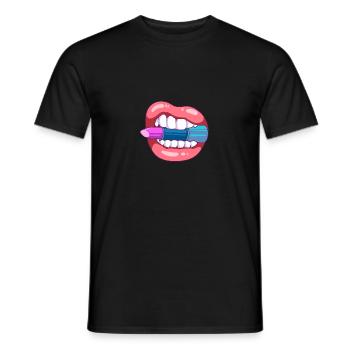 KosmetikerInnen Make-up Artist Beauty Shop - Männer T-Shirt - Schwarz - Vorne - AI Model Male 178 light (178cm)