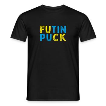 Ukraine Putin - Männer T-Shirt - Schwarz - Vorne - AI Model Male 178 light (178cm)