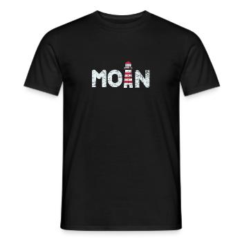 Phare - T-shirt homme - noir - Devant - AI Model Male 178 light (178cm)