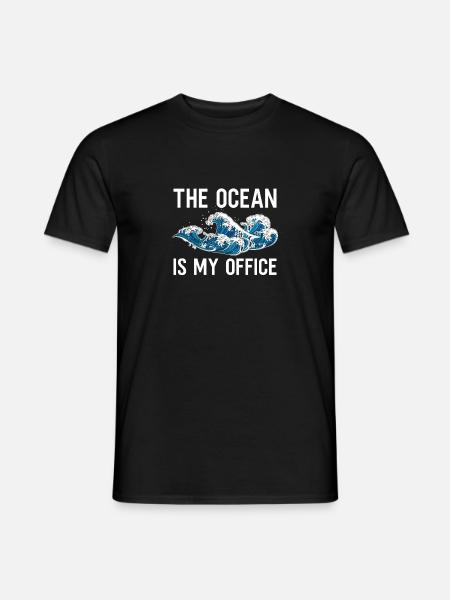 Marine biology - Men's T-Shirt - black